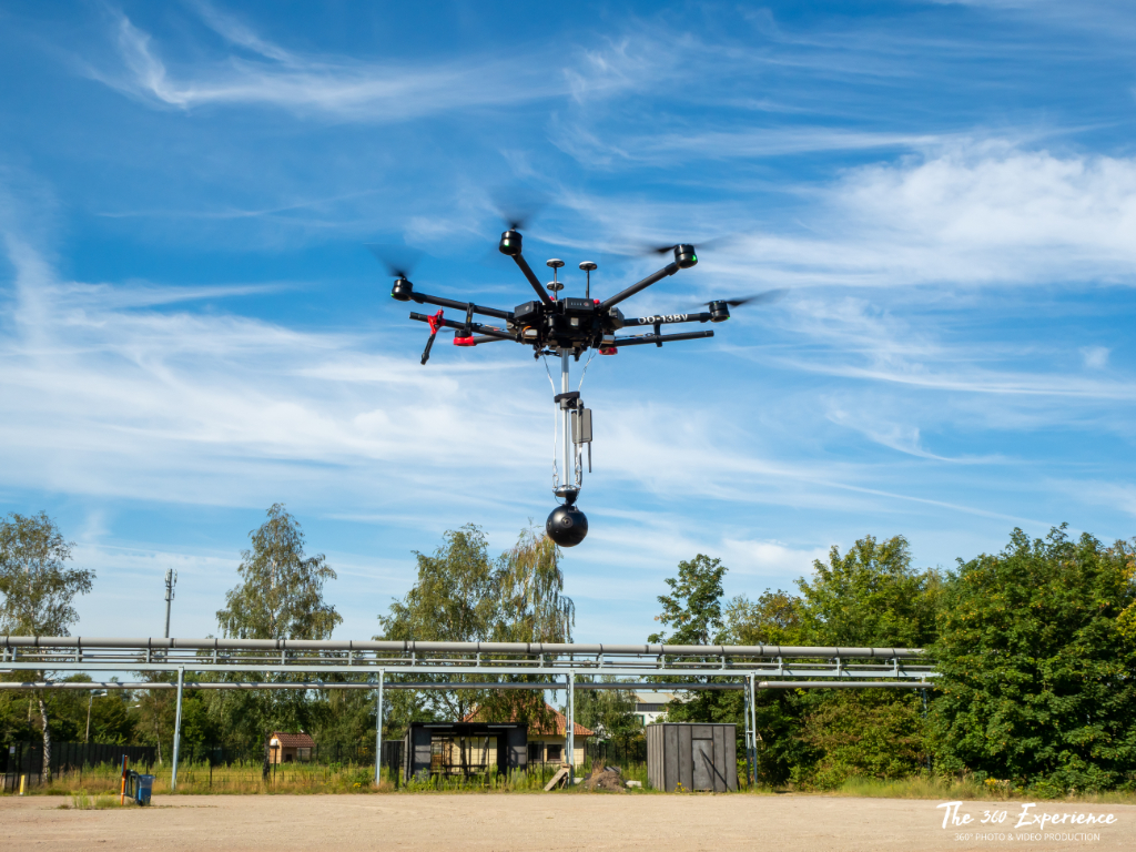 Drone beelden Ajinomoto met DJI M600